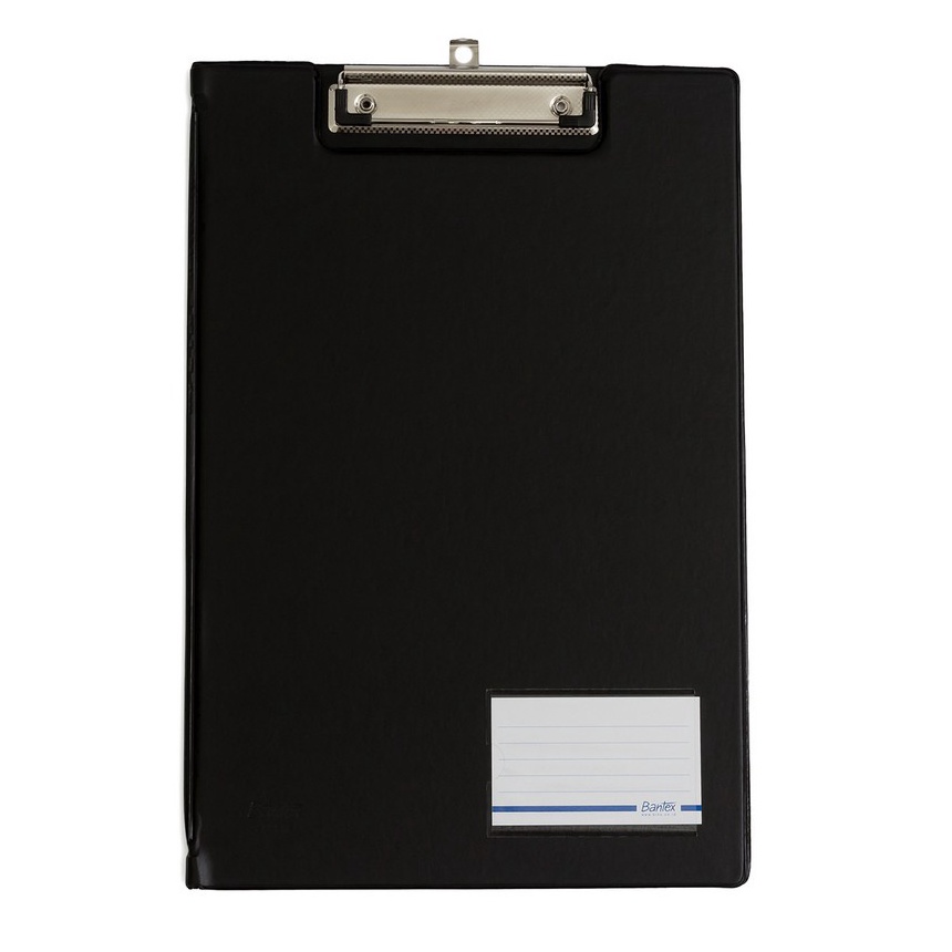 

HJ6 Bantex Clipboard With Cover Folio Black 4211 1