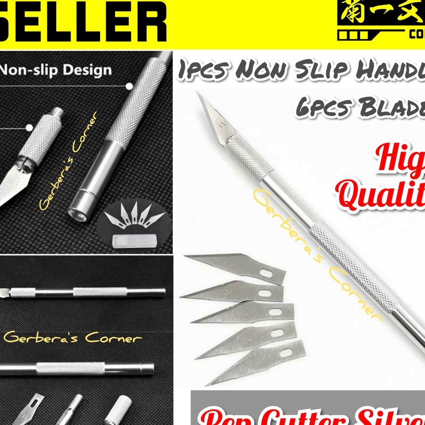 

KP8 Pen Cutter Silver Hobby Knife Art Knife