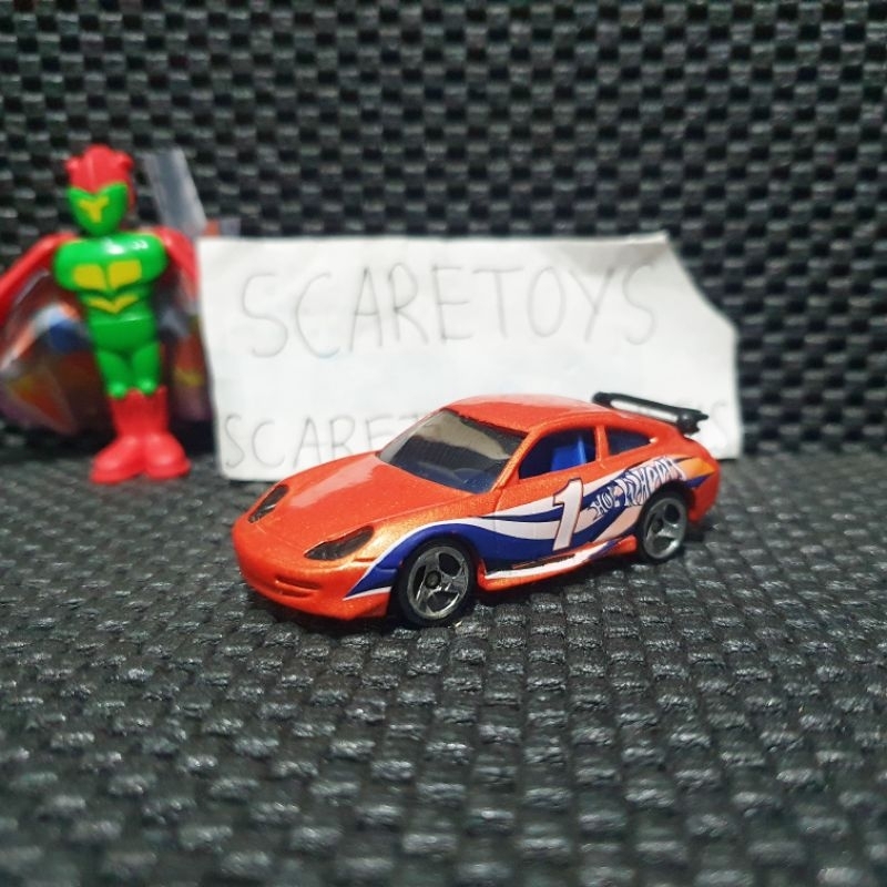 Hot Wheels porsche 911 gt3 cup metalflake Pearl orange