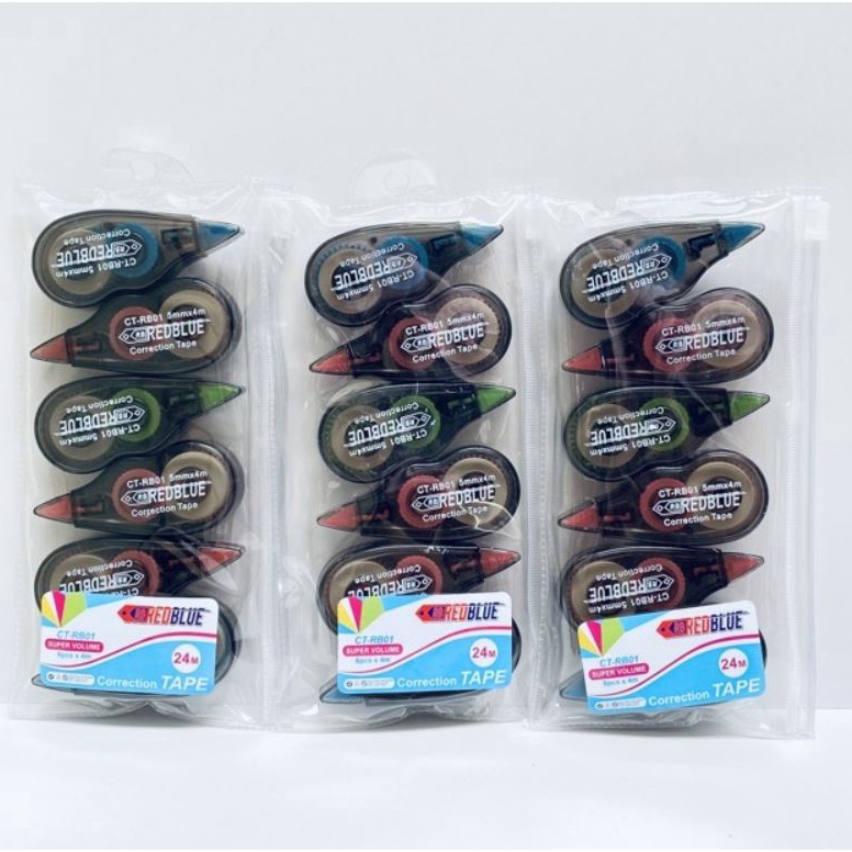 

FG2 Correction Tape 24m Isi 6 Cortape Corection Tape Tipex Tipex Roll Correction Tape TipEx Kertas TipeX CTRB1