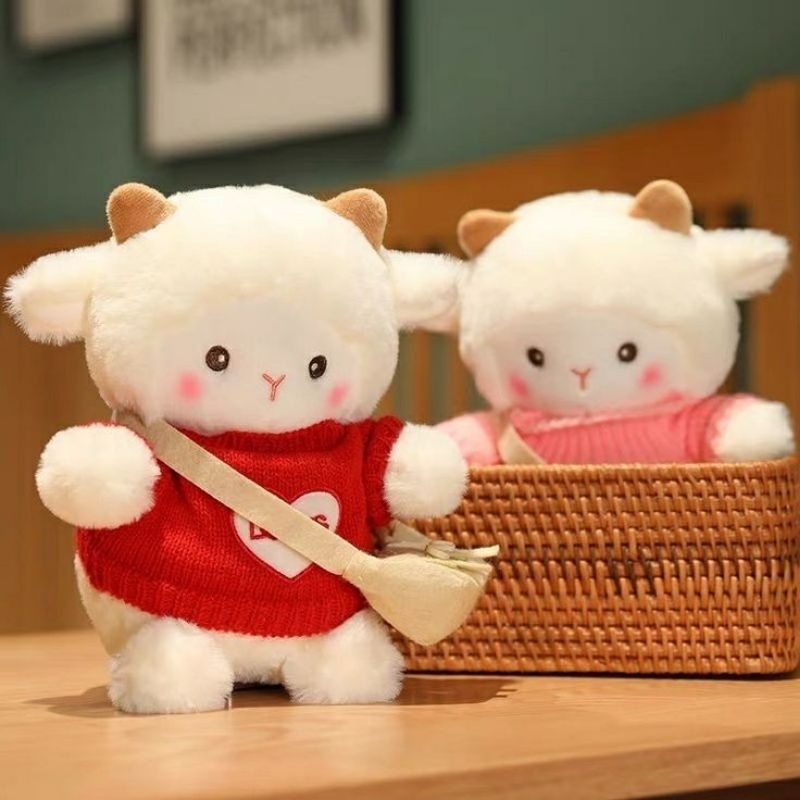 Berkualitas Boneka Domba Kecil