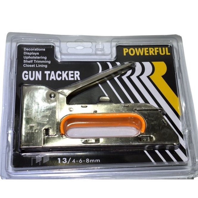 

Ote3 Guntacker Gun Tacker Staple Staples Stapler Tembak Kertas Kayu Jok Motor 13468mm