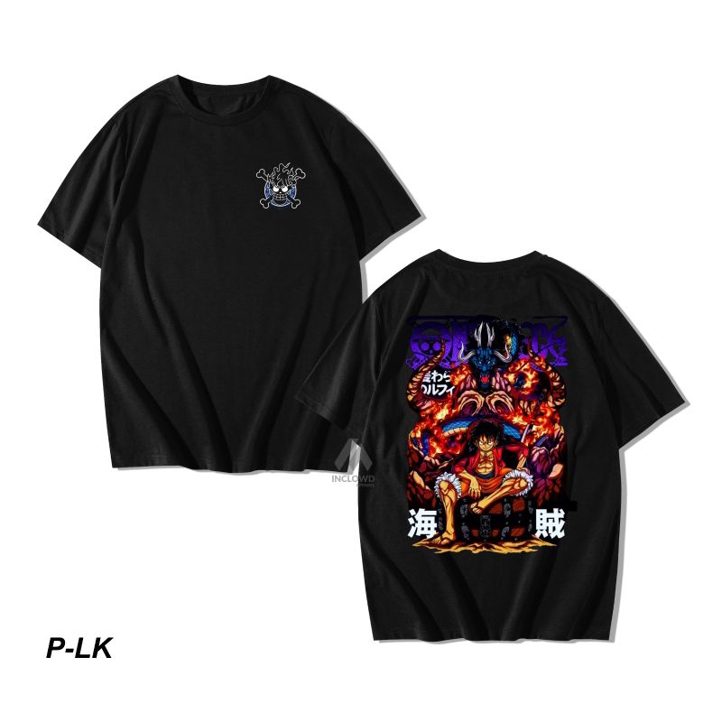 Kaos One Piece Luffy vs Kaido