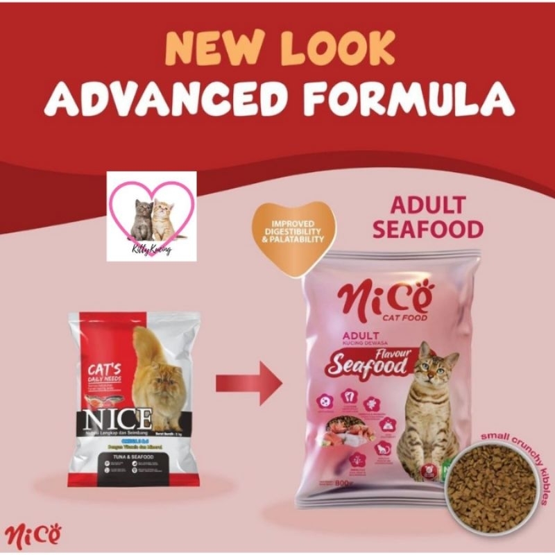 NICE TUNA NICE SEAFOOD 8Kg Makanan Kucing