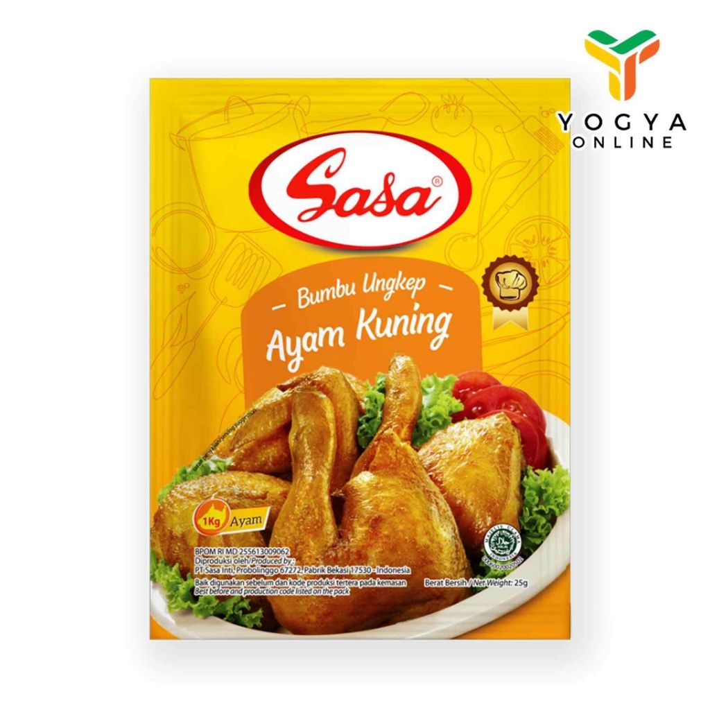 

Sasa Bumbu Ayam Goreng Kuning 25 Gram