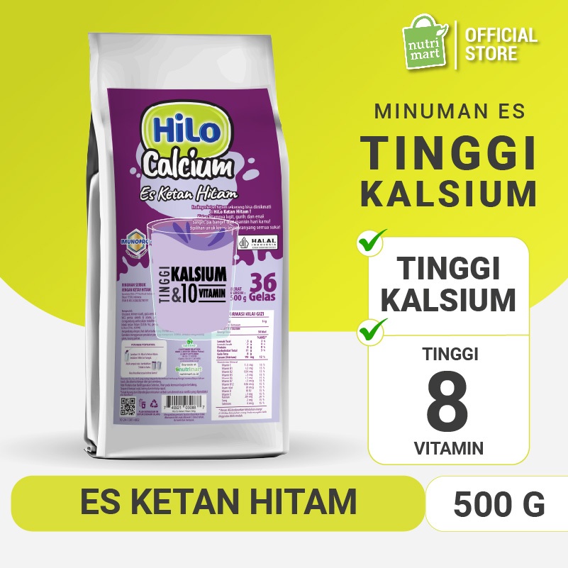 

Spesial Promo - HiLo Refill Powder Drink - Bubuk Minuman Rasa Es Ketan Hitam 500 gr - Expired Kurang dari 6 Bulan