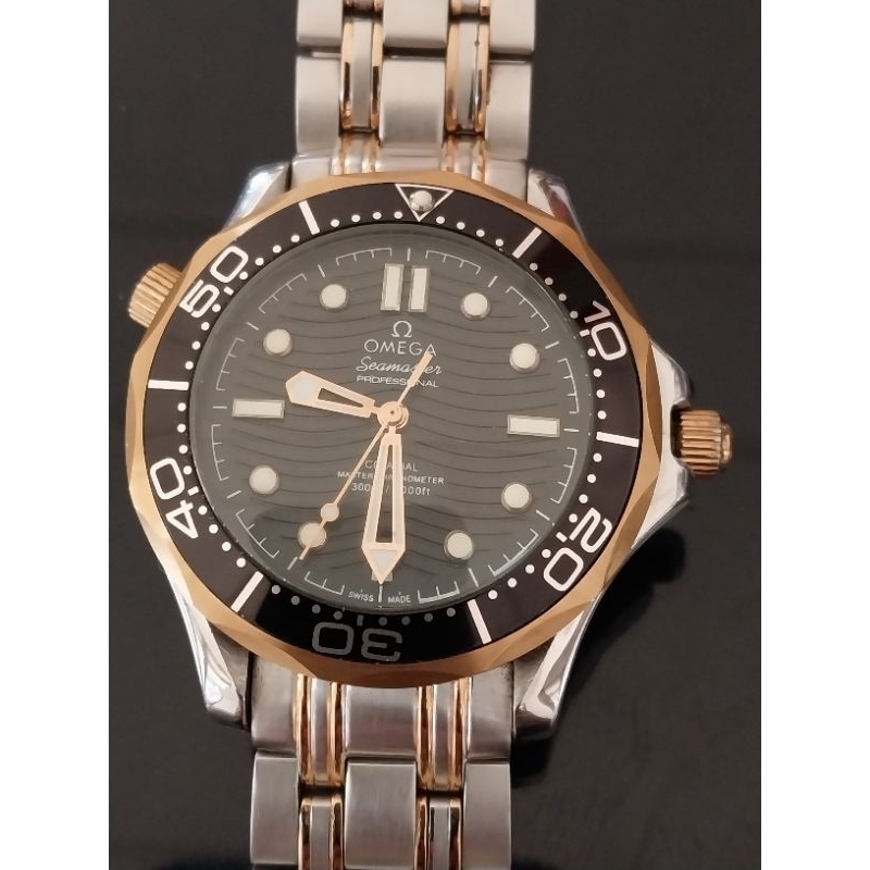 Jam Tangan Pria Automatic OMG second bekas 1077