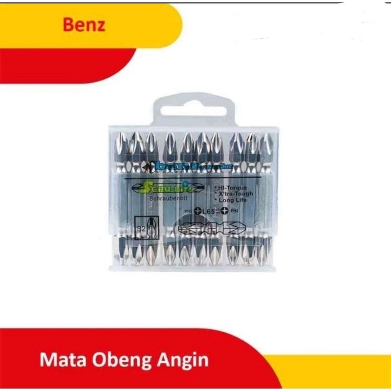 Mata Obeng Angin Mata obeng Drill Magnet Merk Benz Werkz