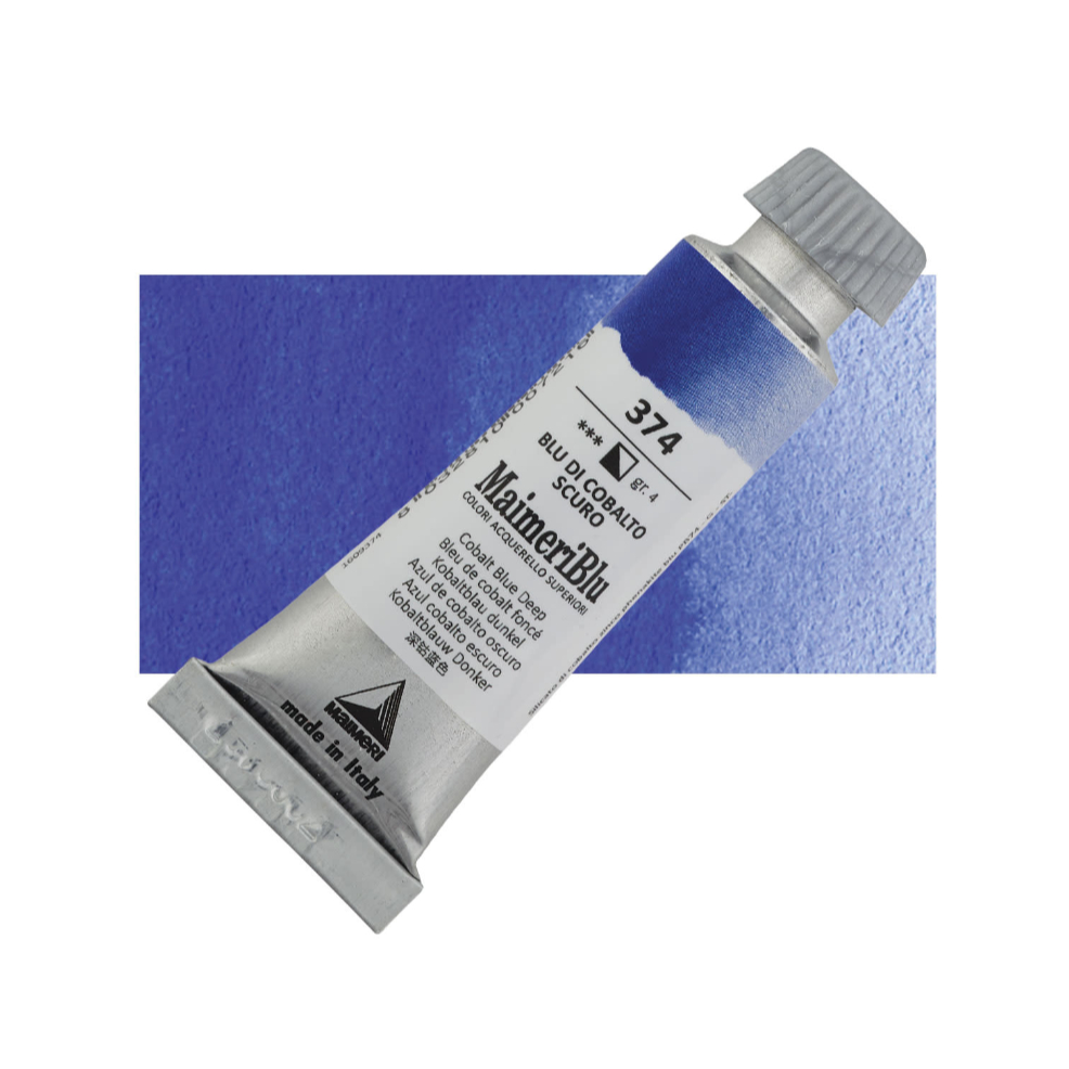 

Cat Air Lukis Maimeri Blu Watercolour 12ml MaimeriBlu Cobalt Blue Deep 374 M1609374 - PC
