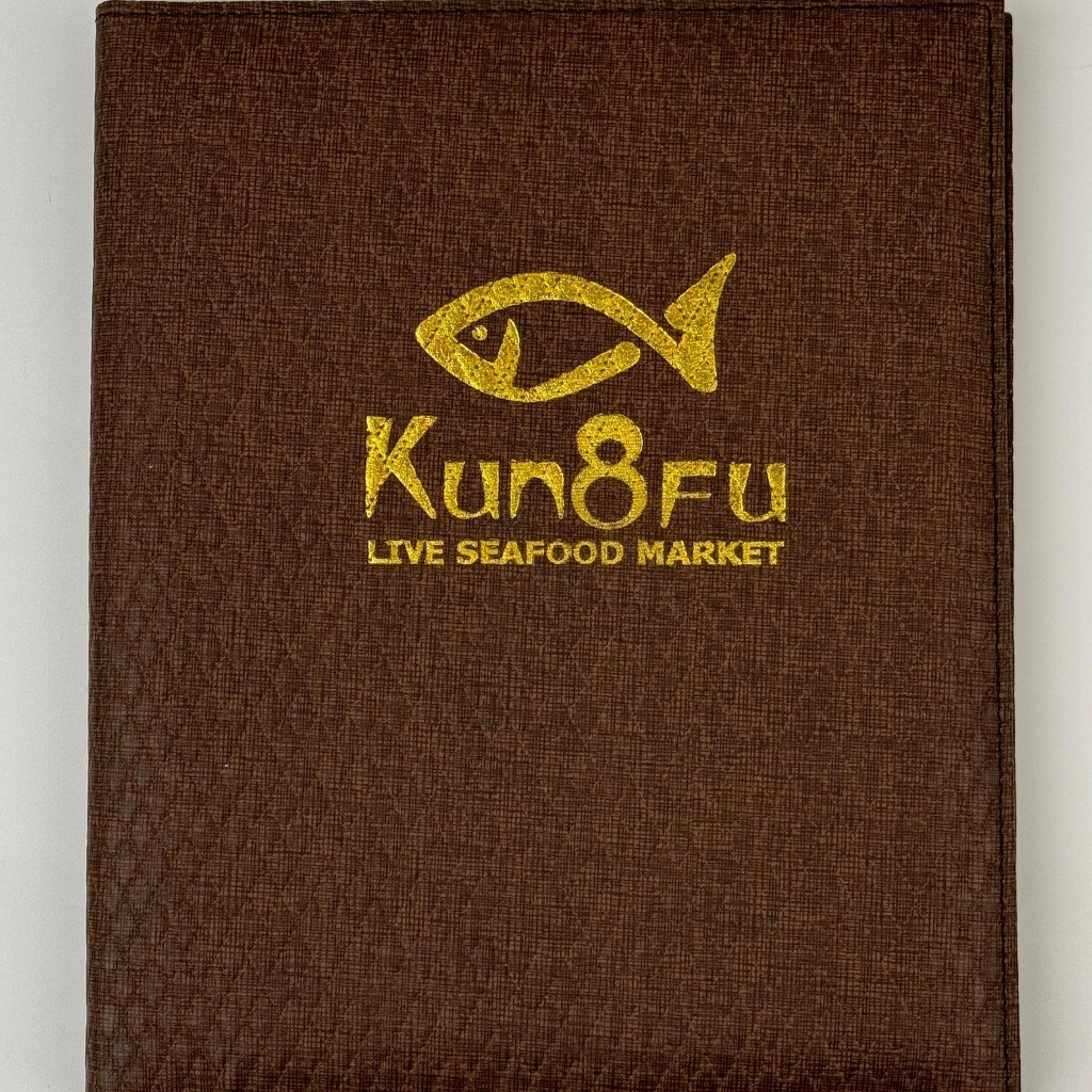 

Buku Menu Luxury custom logo, ukuran - Cafe Restoran Hotel