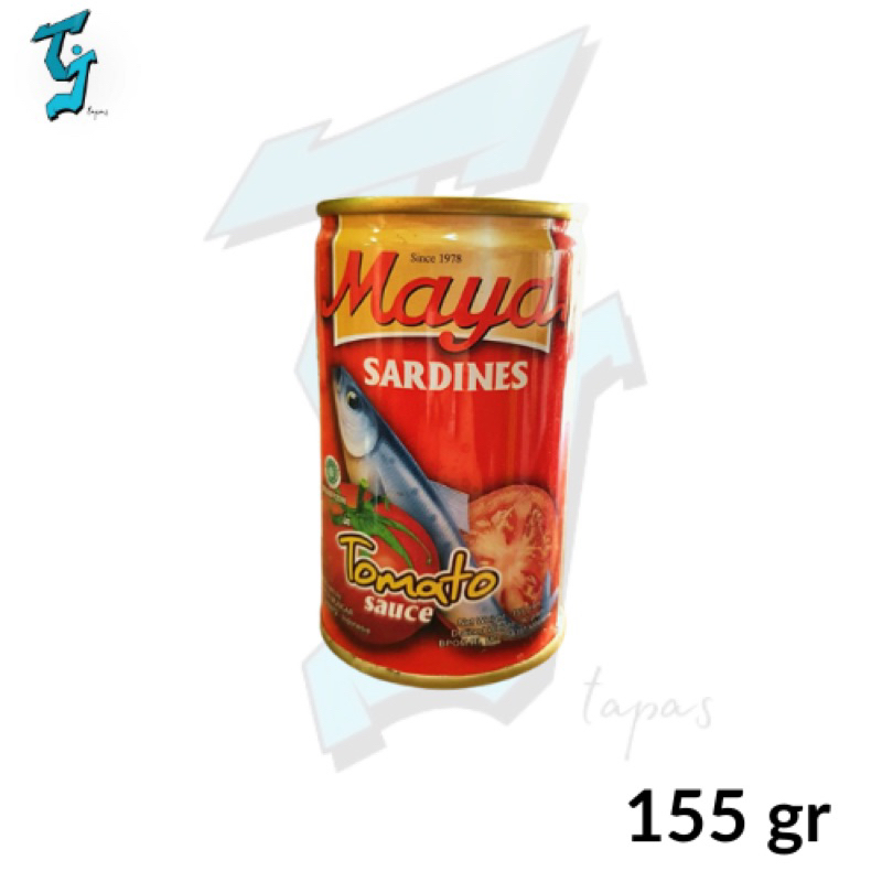 

Maya Sardines Kaleng @155gr. Saos Tomat.