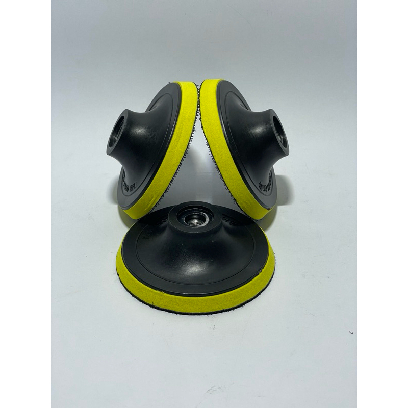 tatakan amplas velcro gerinda tangan / pad gerinda kasar 4 inch maxtech / tatakan pad gerinda kasar 