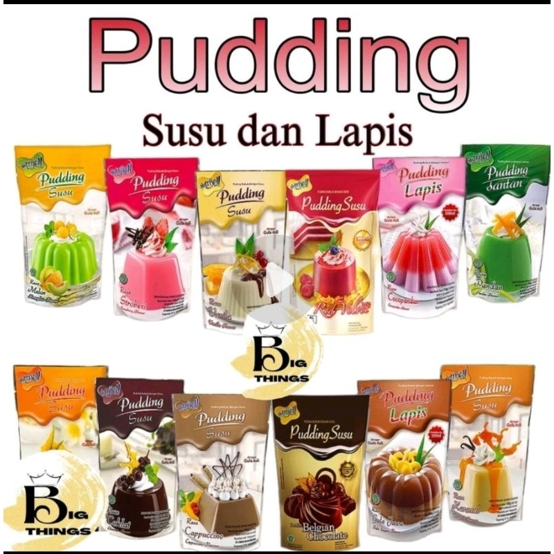 

Nutrijell puding susu pouch