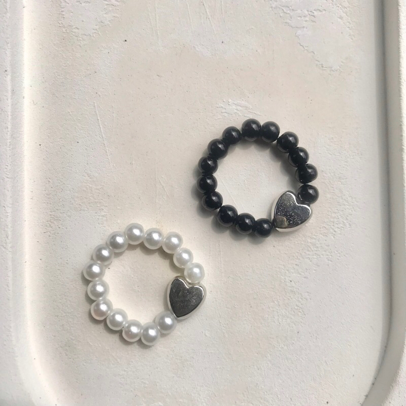love rings / cincin love / cincin manik / cincin mutiara