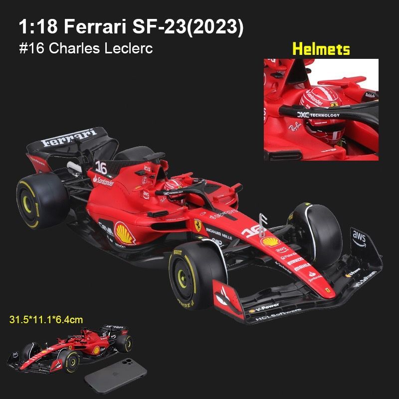 Diecast Burago 1:18 2023 F1 F1 Series