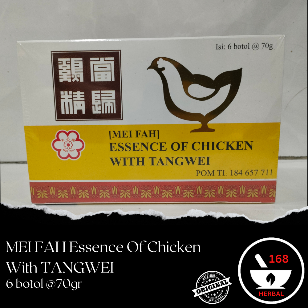 

MEI FAH Essence Of Chicken With TANGWEI / Isi 6 Botol @70gr