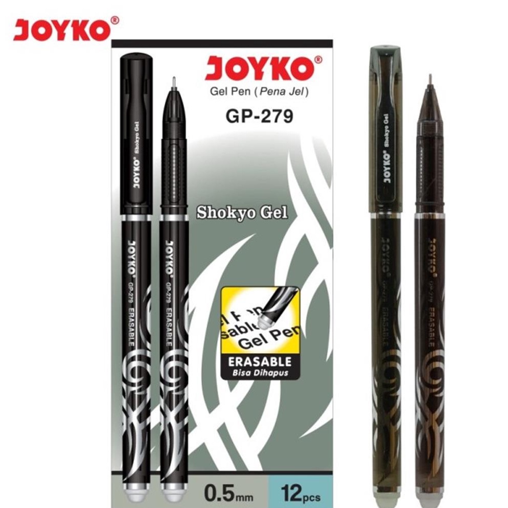 

HOT DAVISJoyko Erasable gel pen GP279 12 pcs