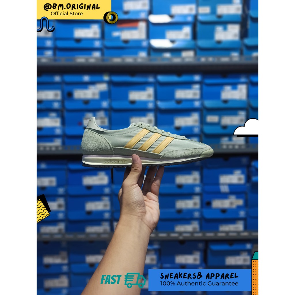 Adidas SL 72 W Halo Green Oat Almost Pink IE3476