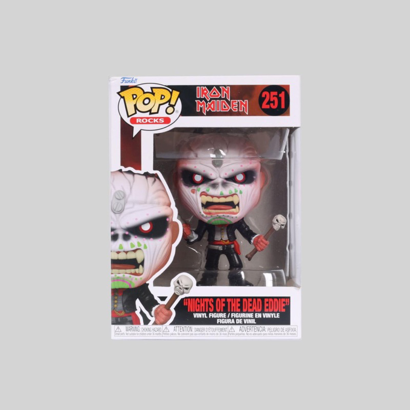 ACTION FIGURE - IRON MAIDEN - NIGHTS OF THE DEAD - ROCKMERCH