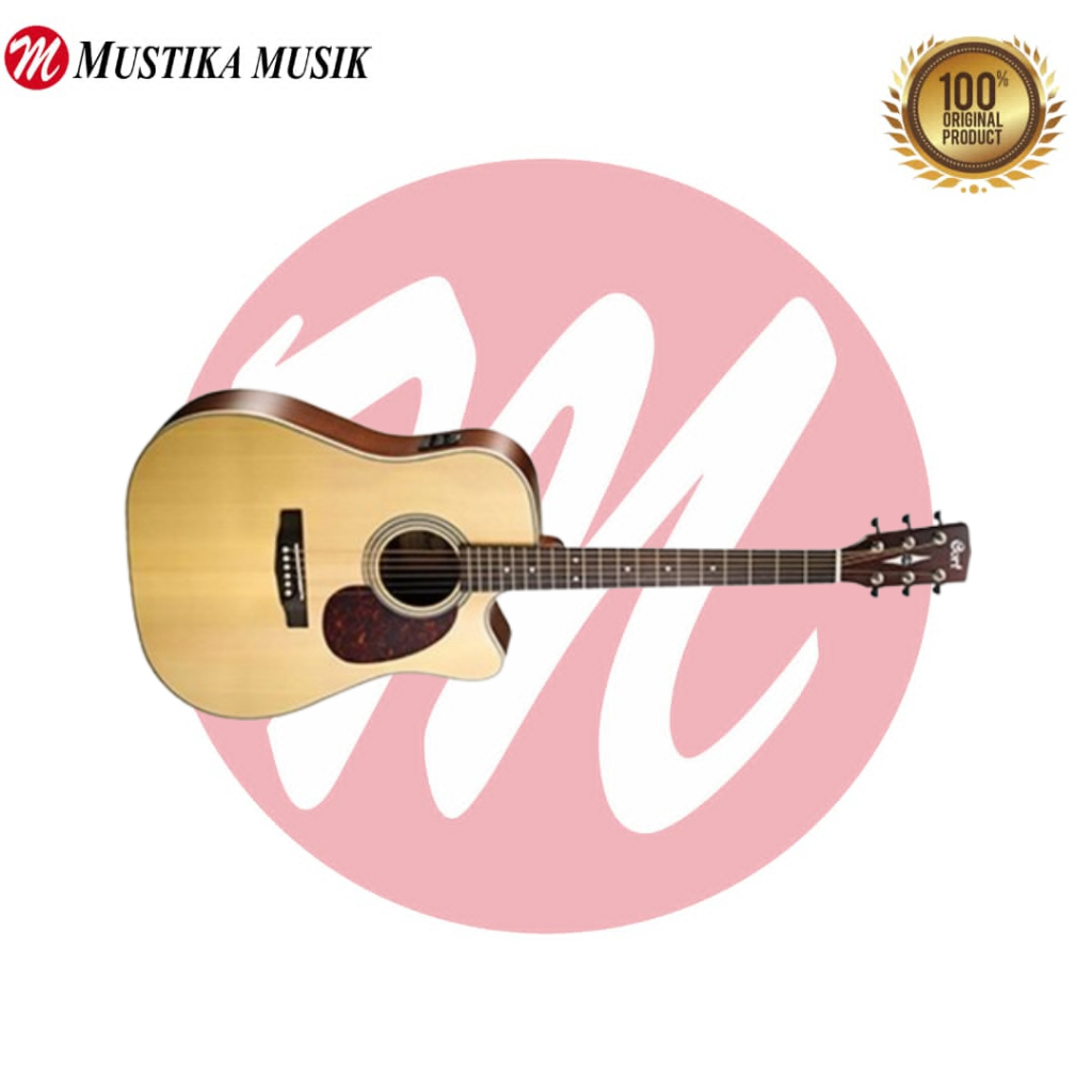Gitar Acoustic Electric CORT MR710F-NAT (-/-BAG) W/EQ