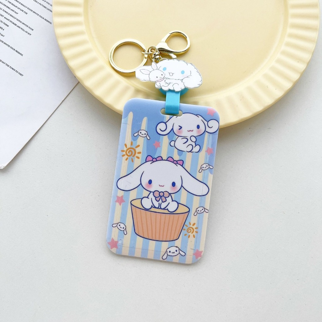 

Gantungan Holder Kartu Sanrio / Id / Kredit / Name tag Kantor/ Nama Untuk Anak / Kunci / Busway / MRT