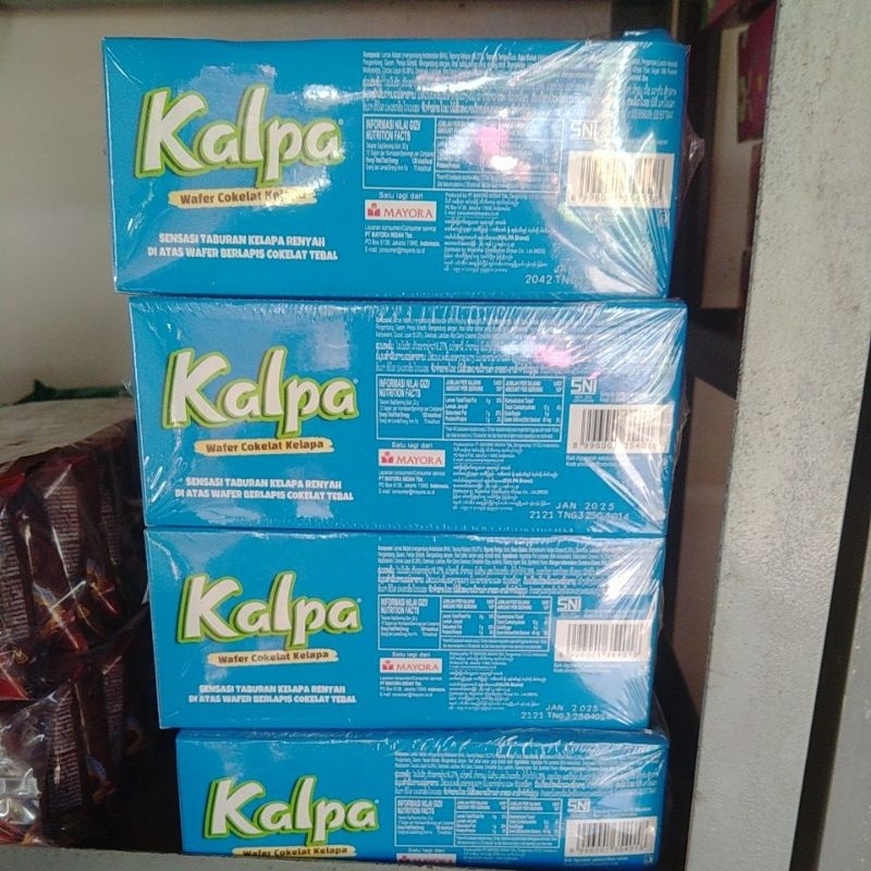 

wafer cokelat KALPA 1 box isi 12