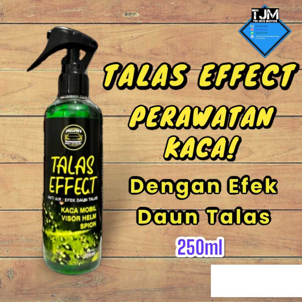 CAIRAN EFEK DAUN TALAS KACA / CAIRAN EFEK DAUN TALAS BODY MOBIL MOTOR NETTO : 250ML