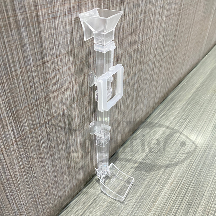 R3y FEEDING TUBE RING FISH TANK FEEDER ACRYLIC ALAT PEMBERI PAKAN PELLET PELET TEMPAT MAKAN IKAN