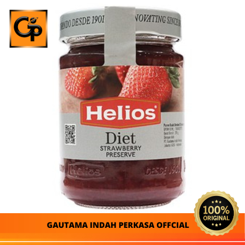 

Selai Buah Helios Diet Strawberry Preserve 280g