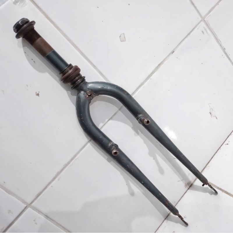 Fork HEADSET Sepeda Federal Jadul 26 bekas cat ori copptan