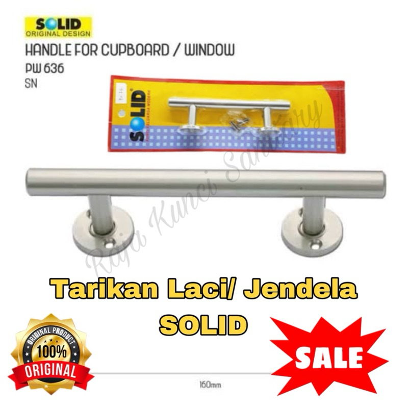 Tarikan Laci/ Tarikan Jendela/ SOLID/ PW 636/ Tarikan Murah