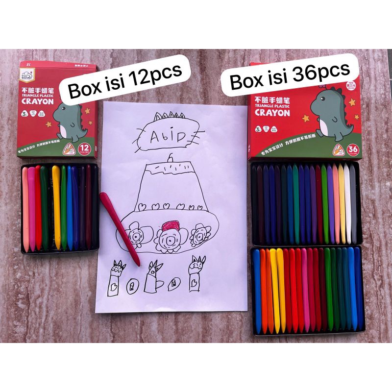 

crayon unik anti kotor