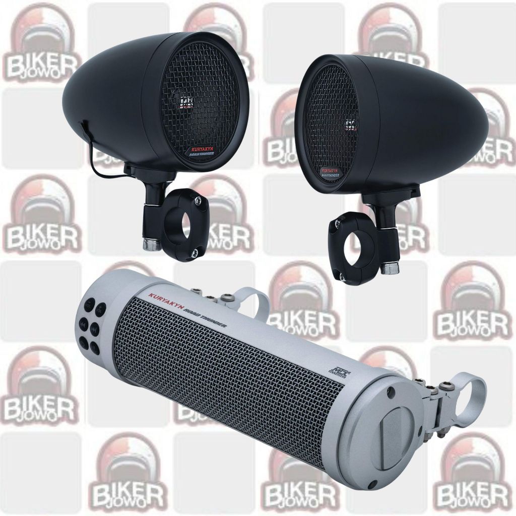 Kuryakyn Road Thunder Audio Speaker Motor Premium Motorcyle System