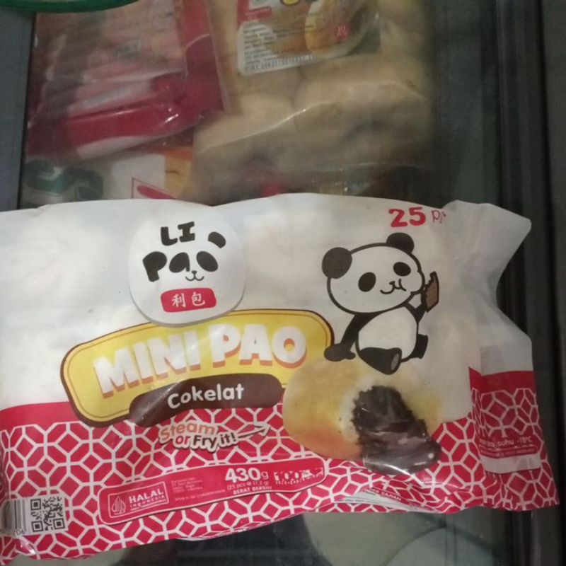 

mini pao rasa cokelat li pao 430gr