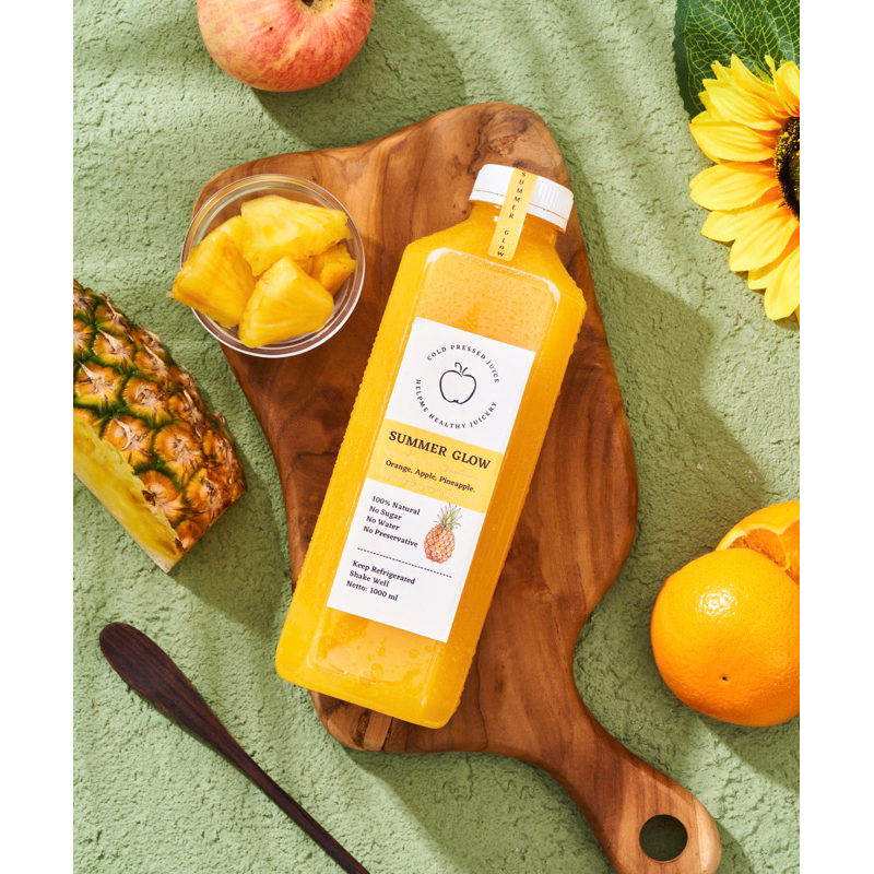 

Healthy Juice Summer Glow Cold pressed ( Skin Glow , Immune booster )