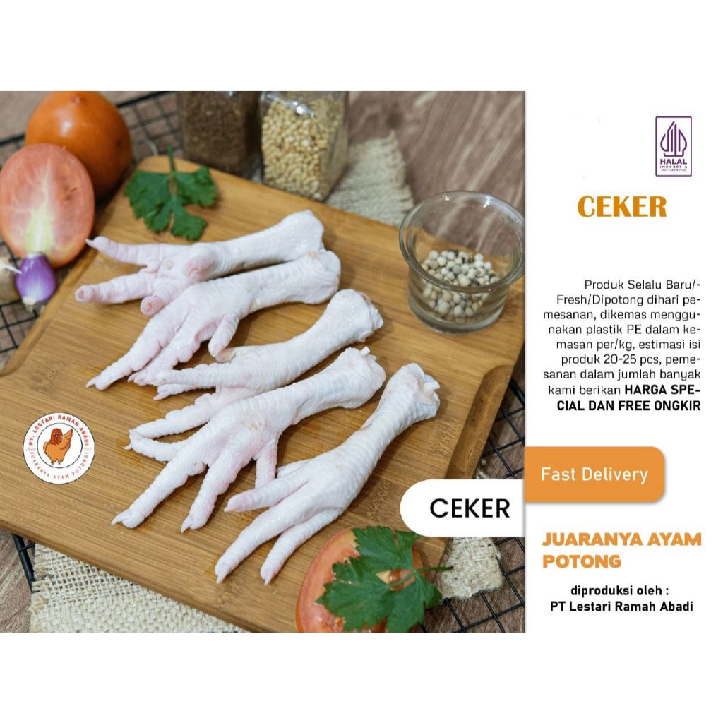 

Ceker Ayam Fresh 1Kg