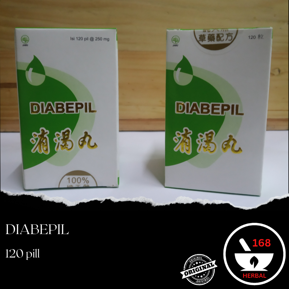 DIABEPIL XIAOKE PILLS 120 PIL / OBAT DIABETES XIAO KE WAN