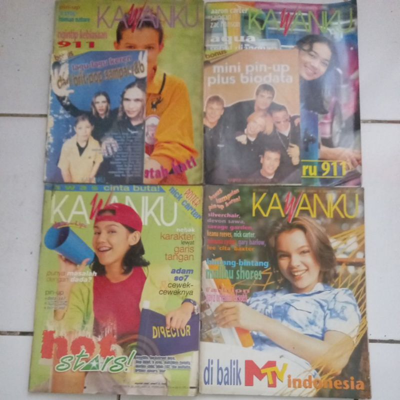 Majalah Kawanku klasik thn 2000 an