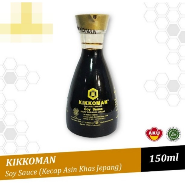 

KIKKOMAN SOY SAUCE DISPENSER 150ml (Kecap Asin Khas Jepang) - Gosend Grab Only!!!