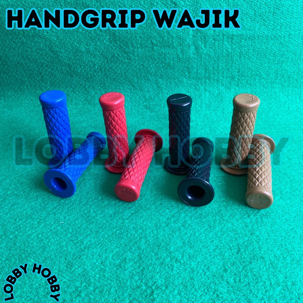 HANDFAT HANDGRIP WAJIK MOSCOW KARET GAS HANDLE VARIASI AKSESORIS MOTOR MODEL DIAMOND WAJIK LEMBUT IM