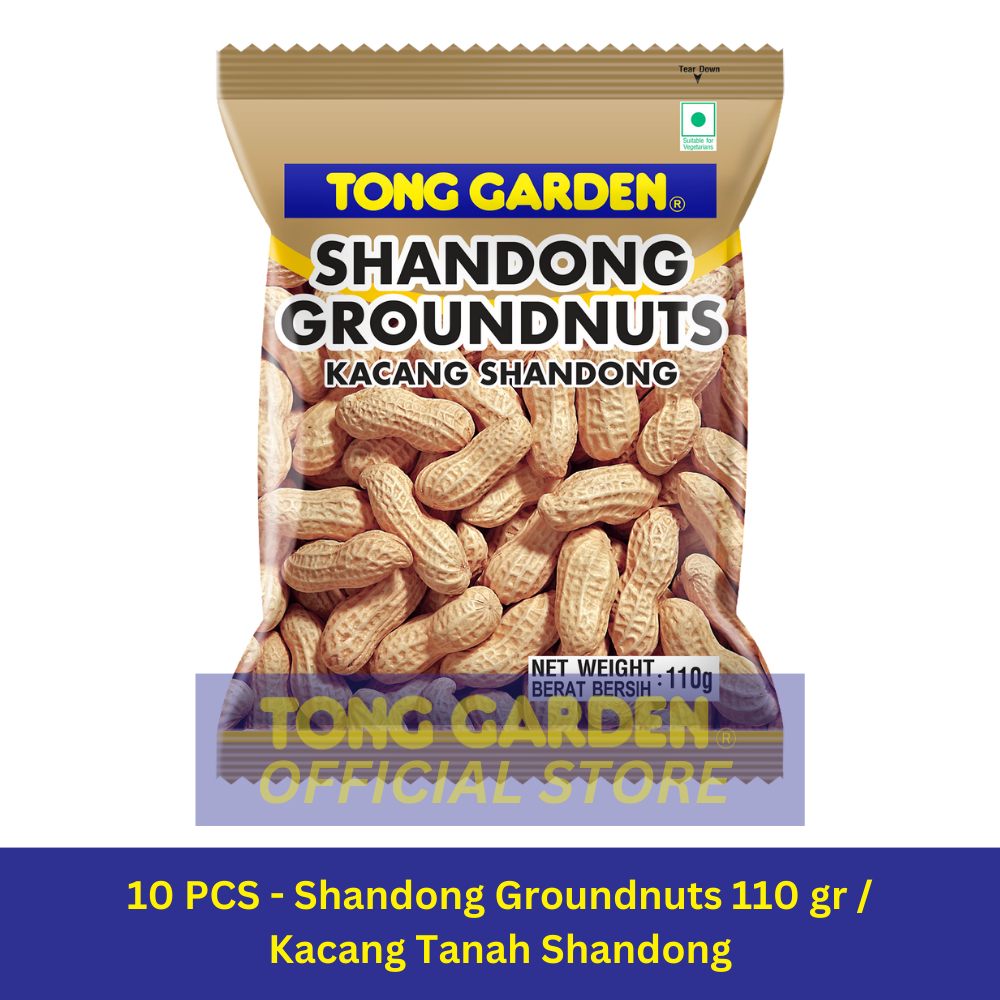 

Tong Garden Shandong Groundnuts 110g - Kacang Kulit Rasa Asin