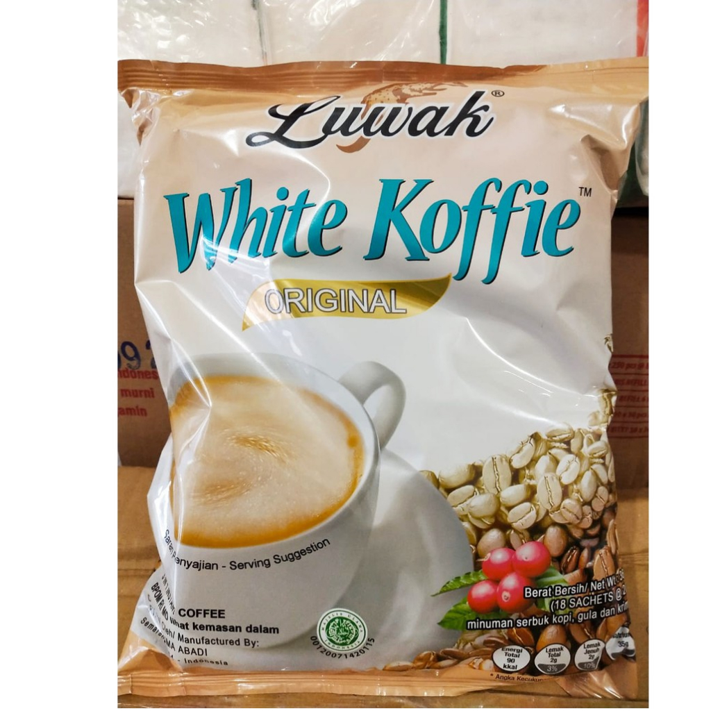 

Luwak White Coffee Rasa Original Kopi Instant [20 g]• Luwak White Coffee