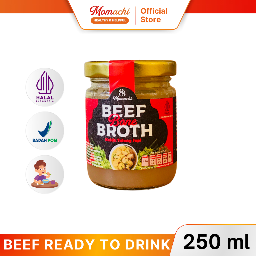 

Momachi - Beef Bone Broth 250ml Untuk Dewasa Siap Minum