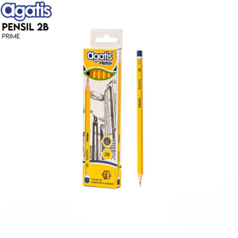 

Pensil 2B Agatis Prime Kuning