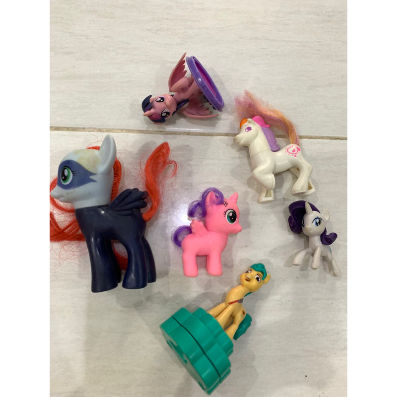 Preloved Mainan Paketan Figure Little Pony (4)