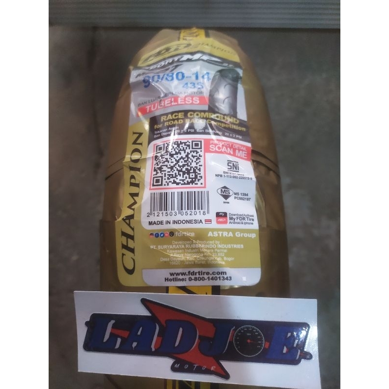 Ban Luar FDR sport MP-27 Ring 17/14