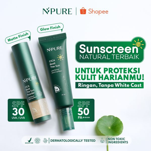 NPURE Sunscreen Cica Beat The Sun