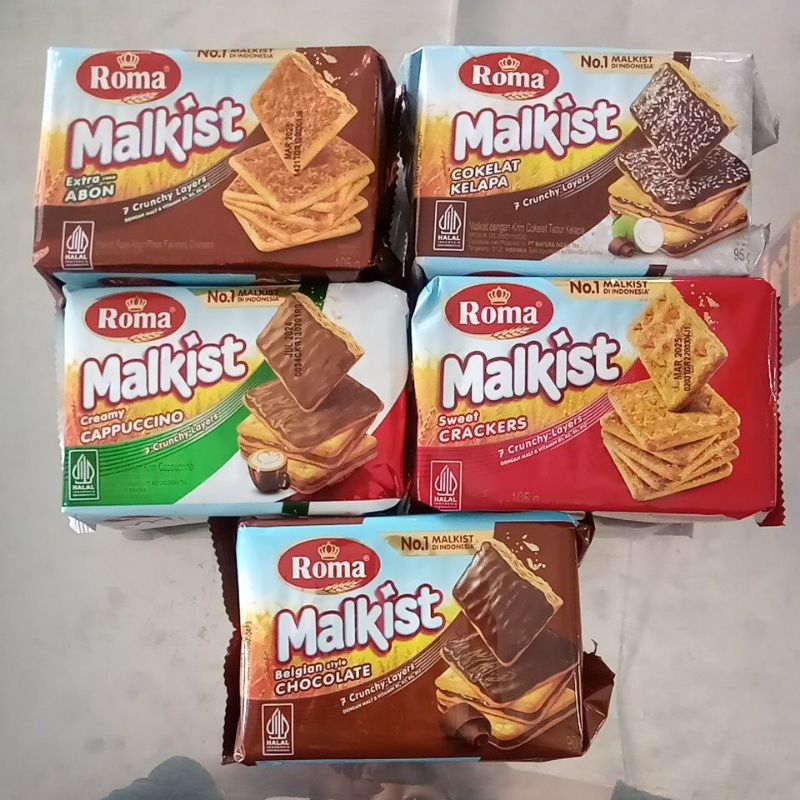 

Roma Malkist Crackers 105gr