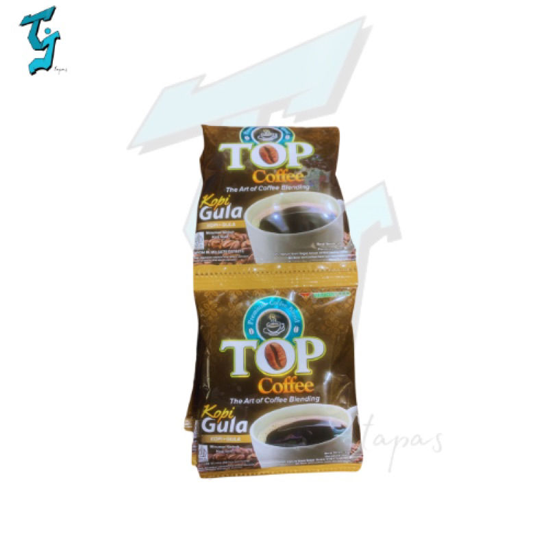 

TOP COFFEE Kopi Gula. 1 Renceng @12sachet