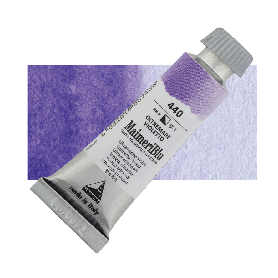 

Cat Air Lukis Maimeri Blu Watercolour 12ml MaimeriBlu Ultramarine Violet 440 M1609440 - PC